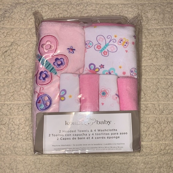Koala baby towel & washcloth pack. New still in package. - Picture 1 of 4